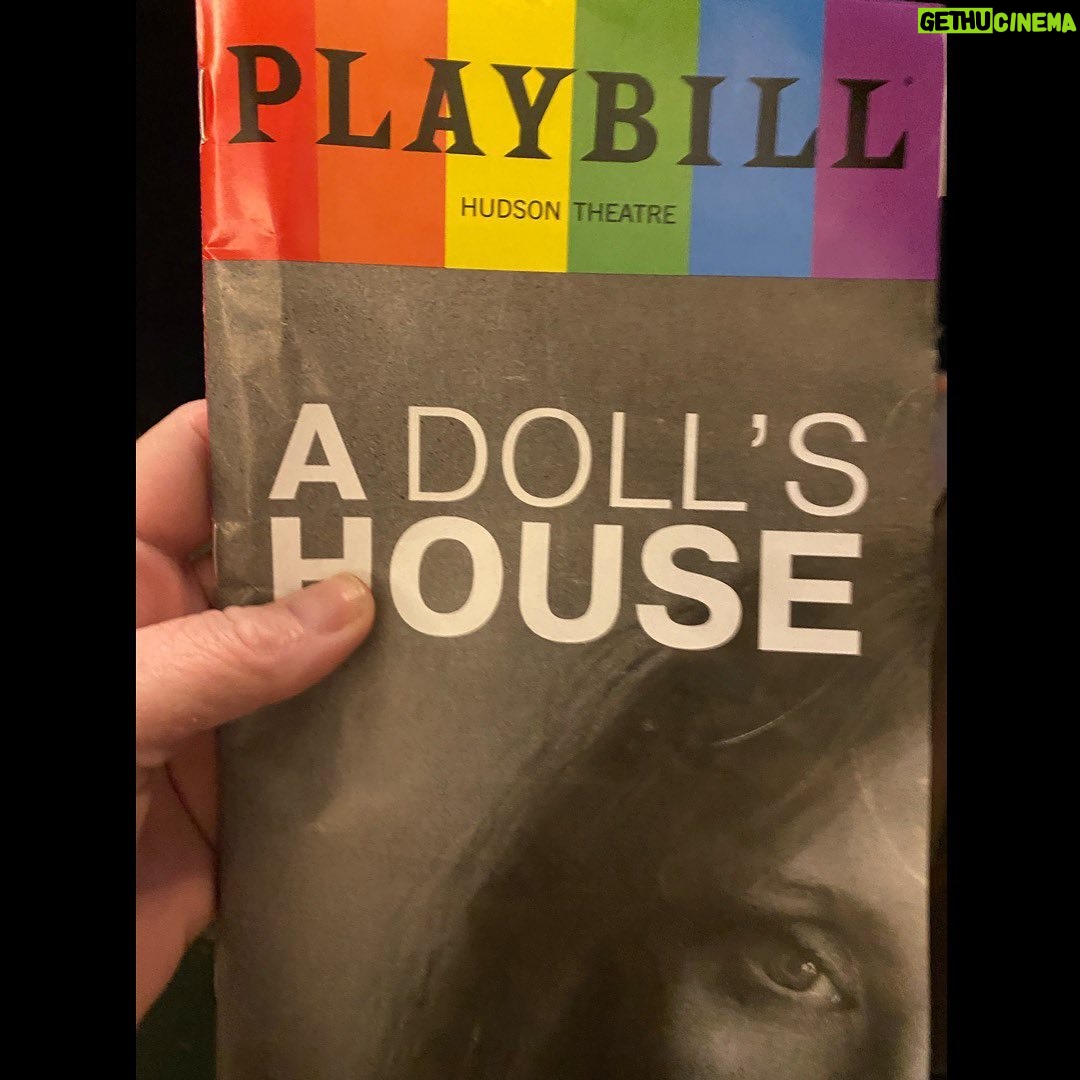 Tara Buck - 3 Likes - Quick trip to NYC for some creative inspiration. What a stunning and deep night of theatre @adollshousebway I’m so grateful to have had the opportunity to experience this show and @jessicachastain ‘s breathtaking performance! 🤍