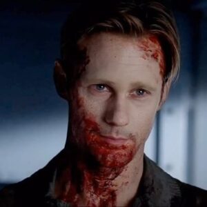 Tara Buck Instagram - So many bloody memories! 🩸

Season 6 when Eric rescued Ginger from Vamp Camp. #alexanderskarsgård #tarabuck #trueblood 

I’ve been having the best time rewatching the show in preparation for our upcoming mini reunion on @streamily.live December 10th. 

This event is going to be incredible and I hope y’all are planning to join us. 

We’ll be signing autographs live online.  Purchase photos in advance: LINK IN BIO