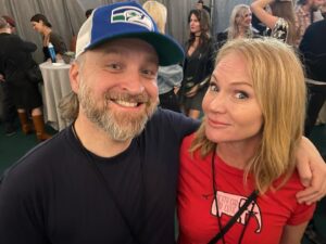 Tara Buck Instagram - Death Cab for Cutie at The Hollywood Bowl last night was insane!  Big congratulations to @onewhoharms and the entire band celebrating the 20 year release anniversary of #transatlantism I’m feeling very proud and fortunate to have been a witness to your fantastic journey over all these years.  Your hard work and constant dedication to your craft continues to blow me away.  Last night’s show was pure magic!  #deathcabforcutie #postalservice