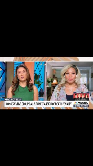 Tara Setmayer Instagram - On @katiephangshow I had a stark warning for Democrats thinking about not voting for Biden during our discussion of the dangers of Trump and Project 2025.