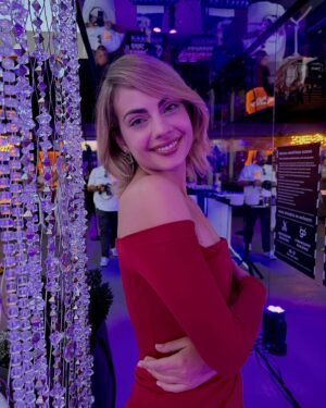 Tara Thaller Instagram - diamonds are a girl’s best friend
@diva.hr 

Dress by @dianaviljevac 
hair by @primevision.salon & @nashiargancroatia