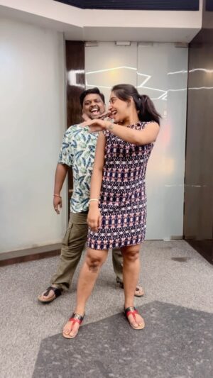 Tasty Teja Instagram - Blooper with this saami 😅 @tastyteja 

#sooseki #tastyteja #chanducharms #pushpa2 #explore #viral #trending #reel