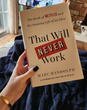 Tatiana Dumitru Instagram - I recently finished reading "That Will Never Work" and it was an exhilarating journey that takes you through the ups and downs of entrepreneurship. 

Marc Randolph's book recounts his personal experience, detailing the obstacles, setbacks, and ultimate triumphs that led to the success of Netflix. 
The book offers an inspiring reminder that "Nobody Knows Anything", everyone is constantly learning and that failure should be embraced. 

I loved how honest and deeply personal the narrative was, which made it an exciting read.

And for an even better experience, I suggest pairing it with a glass of Ridge Estate Cabernet Sauvignon. 

#thatwillneverwork