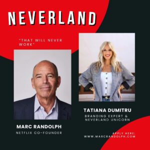Tatiana Dumitru Instagram - Just over a year ago, @marcrandolph envisioned a space where entrepreneurs could gather, collaborate, and flourish together. I joined the Neverland community a few weeks after its inception, becoming one of the community's Unicorns 🦄, and took the reins of the branding/marketing channel, infusing our discussions with a touch of branding wizardry. It's an environment filled with enriching conversations and invaluable advice that eases the solitude often felt in entrepreneurship.

But you know what truly sets Neverland apart? It's the culture, the most critical aspect of any flourishing venture! Our culture serves as a guide through this entrepreneurial voyage. It directs us toward a vibrant community, where collaboration fuels innovation, empathy bridges understanding, and empowerment drives our daring pursuits. Here, we're all about celebrating victories, from the tiniest wins to the grandest achievements. Audacious dreams find support, and even the most humble accomplishments are cheered on. It's a place where camaraderie flourishes, fostering a strong sense of community and collaboration.

We delve into everything from AI and Web 3 to fundraising and everything in between! It's a space where diverse conversations thrive, fostering growth and learning in a supportive environment. I'm thrilled to guide the branding discussions, ensuring we explore various facets of our entrepreneurial endeavors.

Major props to Marc for bringing together this diverse collective of remarkable individuals united by a common entrepreneurial drive. The Unicorns and the fantastic folks I've connected with have made this experience a blast.
 
As the year draws to a close, I'm grateful for these connections and bubbling with excitement for what's ahead in 2024.

And today, we've reached a significant milestone of 2000 members, marking an incredible venture. While we've come a long way, there's still so much more in store for the future! 

Buckle up, Neverland! We're about to launch this journey to stellar heights! 🚀✨️