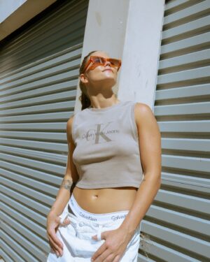 Taylah Robertson Instagram - TB shots from my shoot with @calvinklein @vanessaswederus 📸🫶🏼