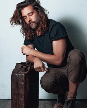 Taylor David Instagram - WE-AR is the mantra I AM or WE ARE, meaning all is one. Born from an island love story out of Bali and New Zealand, @wearyoga is a mix of minimal intelligent design, simplified and organic. So much love for their stuff — check out their story! 

we-ar.com 
code: WM15

ibi pants / M
pima tee / M

#wear #yoga #bali #newzeanland #womenlead #organic #sustainable #ecoluxe #wanderman #wanderstyle #iam 

Shot by light Jedi @davidforteau 
at @yourwanderspace