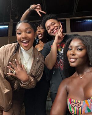 Taylor Mosby Instagram - join us at the spades table every Thursday this summer at 3:30pm and 9pm EST, and this Saturday at 2pm and 8pm EST w/ @hbcugo.tv ♠️
•
on this episode of Spade A Spade, black women and beauty is the topic with @yandysmith @just_aminat and @kingflexxa and me! see y’all there!♠️🤍