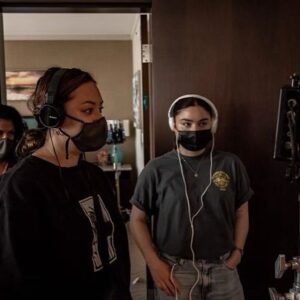 Tazbah Chavez Instagram - photo love of some special peeps: 
DP/keeper of dreams @markschwartzbard 

AD/keeper of reality @jaynewp 

Production Writers/brothers @bobbydues @mpensoneau 

Scripty Tiff/Medicine Woman! @tiffalana 

Sound Mixer/Emotional support system @roycesharp 

Writer/sister @kdeveryjacobs 

Showrunner/brother/sister/cousin/grandpa/bestie @sterlinharjo 

stars/sisters: @janaunplgd @thetamarapodemski @sarahpodemski @nattatt8 

cousin @bobbyleelive 

📸 @shanebrownsocialmedium