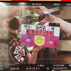 Tazbah Chavez Instagram - Thank you @mindykaling & @thejustinnoble for inviting me to direct and be apart of the @thesexlivesofcollegegirls fam this past summer! I loved working with this  cast, crew — and every department it takes to bring tv to life — so much. I even got to bring @sienaeast along for the ride. Thank you @modupethomp @appelsass @sarahtap for writing great episodes and being the best snack / beverage buddies on set. Special shout out to DP David Miller and my queen Emily Hogan for being my ride-or-die AD ❤️ — if you haven’t streamed episodes 7 & 8, what is wrong with you?!! Go. Go. Go. If you want.