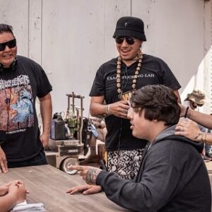 Tazbah Chavez Instagram - proud of my brothers @bobbydues ✍️ @blackhorselowe 🎬 and my nephew/cousin @lanefactor ⭐️ for carrying Episode 7 — streaming now (for real) 🧀 ft. @travisxthompson 🔥 | 📸 @shanebrownsocialmedium