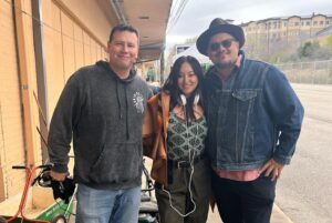 Tazbah Chavez Instagram - block one of @rezdogsfx w/ some heroes. wish I could share more but too many good secrets 😏 — really blessed to work alongside this family for three years now. the hard work and care that our cast and crew bring every damn day of every damn season is incomparable. Thanks @sterlinharjo for these episodes you trusted me with, and thank you @ericajtremblay for writing a side-aching funny script that I hope I did justice for you ❤️ Josh & Mark, thank you being the dream time once again and growing me one episode at a time! 🍸