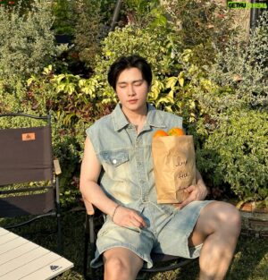 Techit Panyanarapon Instagram - 🍊🌳