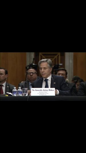Ted Cruz Instagram - 🚨WATCH: Senator Cruz RIPS Secretary of State Blinken for catastrophic foreign policy failures of Biden administration🚨