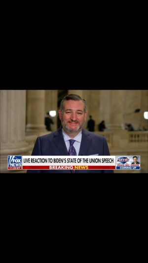 Ted Cruz Instagram - Tonight’s State of the Union Address was bizarre — I have never seen anything like it. 

The speech was devoid of reality. 

President Biden told Americans who are struggling that inflation isn’t that bad.

He gave no acknowledgement of the 10.4M illegal aliens he let into the country, or the thousands of minors and women who’ve been sexually assaulted, or the over 100,000 Americans dead from fentanyl.