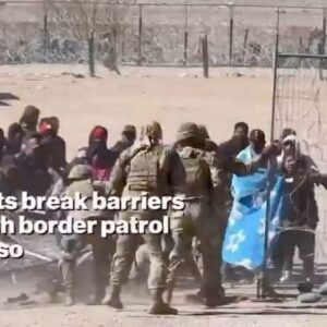 Ted Cruz Instagram - Joe Biden’s border policies have invited this. 
 
Illegal and unvetted aliens are rioting at our southern border.