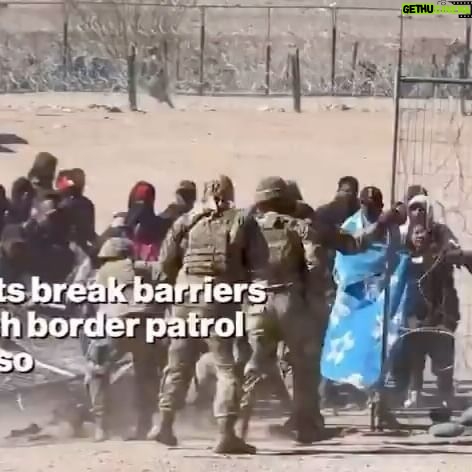 Ted Cruz - 6.3K Likes - Joe Biden’s border policies have invited this.
Illegal and unvetted aliens are rioting at our southern border.