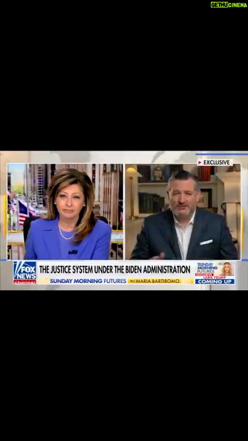 Ted Cruz - 9K Likes - Democrats are leading an assault on democracy, the rule of law, and the Constitution.
Partisan judges and the attorney general in New York campaigned on getting Donald Trump.
Democrats are brazenly abusing the justice system to stay in power.