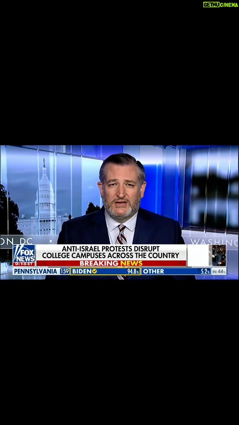 Ted Cruz - 5.1K Likes - What we are seeing on college campuses throughout America is horrific.
The Biden administration has been silent on the protests at Yale, Columbia, and NYU.
They are TERRIFIED of the radical leftists in their base.
Any student calling to harm another should be expelled and arrested.