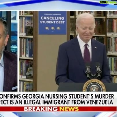 Ted Cruz - 6K Likes - Laken Riley was murdered because of Joe Biden and the Democrats’ policy decisions.