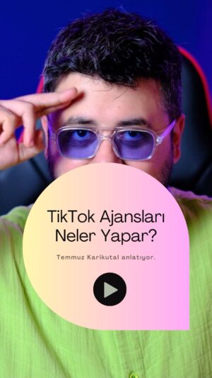 Temmuz Karikutal Instagram - TikTok ajansları neler yapar? 💪

#tiktok #tiktokajansı #parakazanma #yayıncılık #tiktokyayın