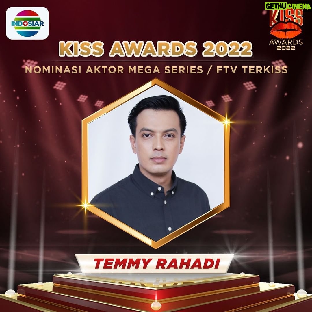 Temmy Rahadi - 12.7K Likes - RePosted @repost4ig ⢠Like postingan ini untuk dukung @temmyrahadi99 di kategori Aktor Mega Series / FTV Terkiss di #KissAwards2022 yahh!
.
.
#KissAwards2022 #repost4ig
.
.
Alhamdulillah dapet rezeki yg ngga terduga krn bisa masuk nominasi sbg Aktor Mega Series/FTV terkiss di KISS Award 2022.
.
Terima kasih buat @mkf_official dan @indosiar yg udah ngasih kesempatan saya main sinetron lg setelah saya vakum yg lumayan lama.
.
Yg pasti masuk menjadi nominasi merupakan suatu berkah dan kehormatan buat saya.
.
Mohon dukungannya dgn cara like postingan saya sbg nominasi di ig nya @indosiar .
.
Sekali lg terima kasih untuk semuanya ššā¤ļø.