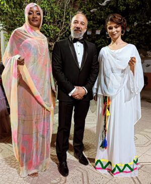 Tenou Khilouli Instagram - مع الممثلة نرجس والمخرج todr chapkanov مخرج فيلم بويكا