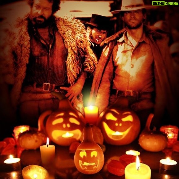 Terence Hill - 9.3K Likes - Happy Birthday to my friend Bud Spencer and Happy Halloween to all of you #budspencer #happybirthday