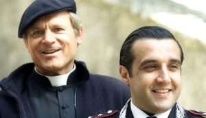 Terence Hill Instagram - Für meine deutschsprachigen Fans, Heute geht es um 20:15 weiter bei @bibel.tv #terencehill #donmatteokommt