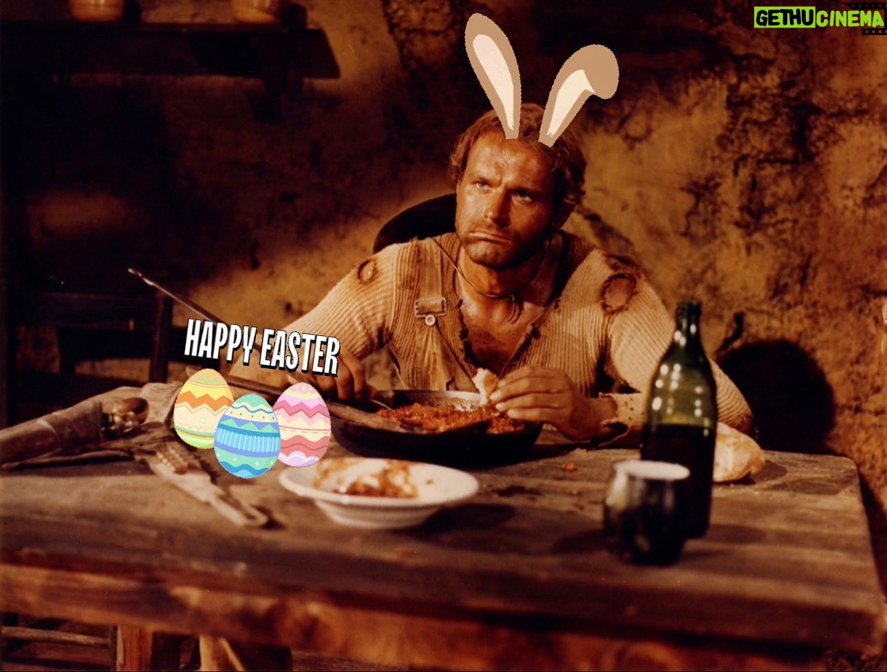 Terence Hill - 13.8K Likes - Happy Easter friends 🤠