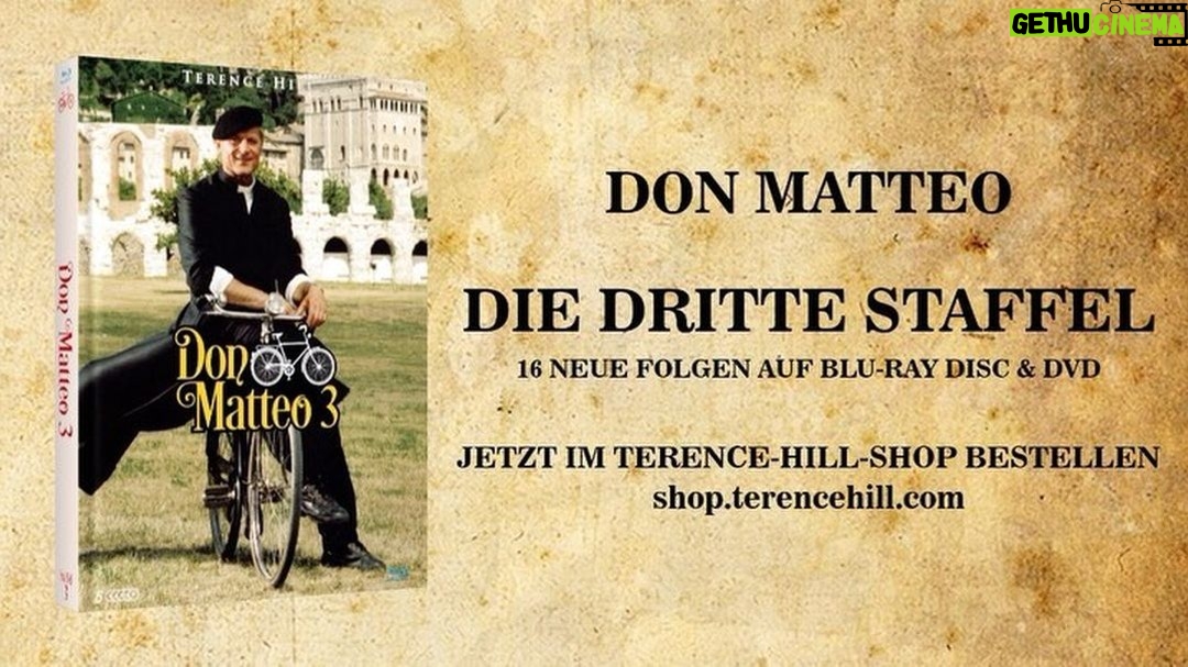 Terence Hill - 8.2K Likes - Don Matteo 3 in HD mit meinem Autogramm 🙏🏻