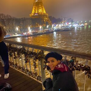 Terry Dubrow Instagram - So this is a thing. Put a lock on a Paris bridge and make a significant wish. My wish: you have someone like @heatherdubrow in your life. Cheers.