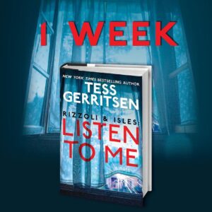 Tess Gerritsen Instagram - Rizzoli and Isles return next week in LISTEN TO ME!