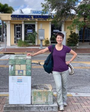 Tess Gerritsen Instagram - Punta Gorda says its “Fountain of Youth is the REAL deal. Waiting for its magic to start working...
