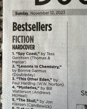 Tess Gerritsen Instagram - Thank you, Maine readers! (Maine Sunday Telegram)