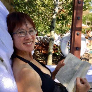 Tess Gerritsen Instagram - Working vacation!