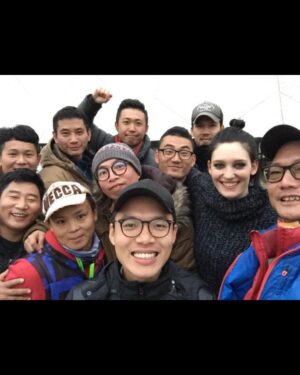 Tess Haubrich Instagram - Last day on set of#Bleedingsteel. Such an amazing shoot!! Missing my Beijing family 😘