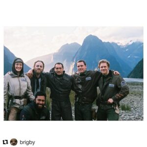 Tess Haubrich Instagram - Thank you @brigby for capturing these moments on set 👽 #aliencovenant #actor