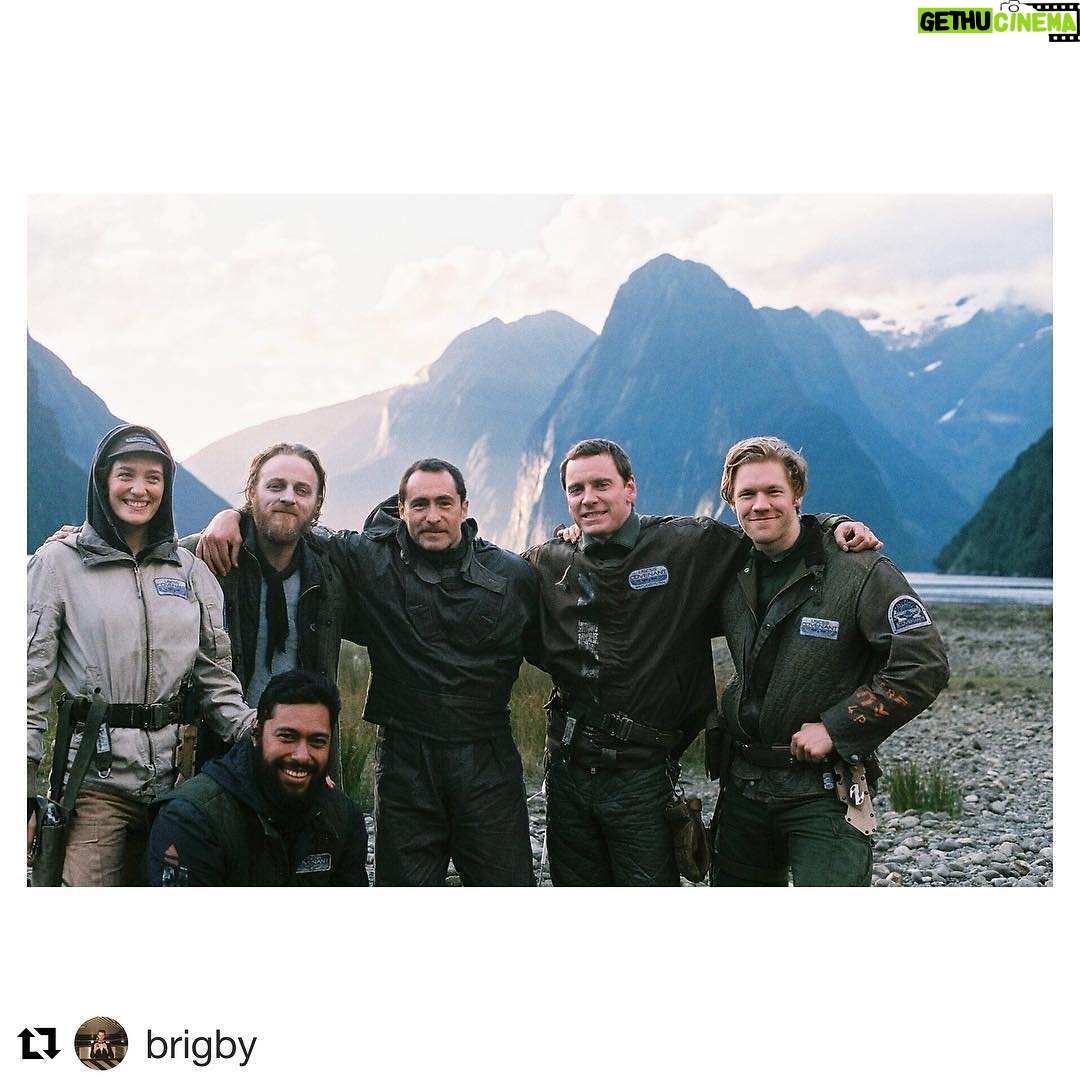 Tess Haubrich - 192 Likes - Thank you @brigby for capturing these moments on set 👽 #aliencovenant #actor