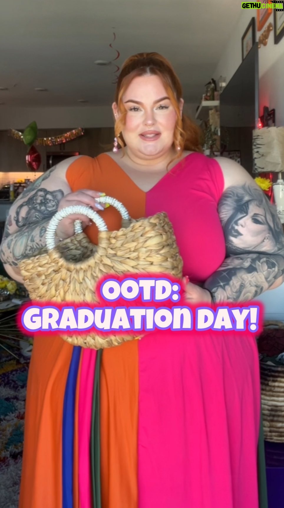 Tess Holliday - 3 Likes - The big day is here!! 🥹 Thank you for all the sweet messages y’all have sent me since my last video and all of the congratulations, it’s been a joy sharing Rylee growing up with y’all! I felt like rainbow colors were the right choice for such a special day!! 🫶🌈🥰
Dress is custom @kitty_joseph
Bag is @targetstyle
Earrings @tjmaxx
Gummies @albanesecandy haha
#momlife #ootd #plussize #plussizefashion #graduation #momsofinstagram #explore