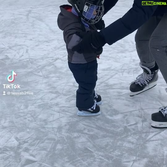 Tessa Bonhomme - 776 Likes - Shout out to Balance blades for helping feed into Theo’s confidence on the ice! Now the transition to hockey skates begins!