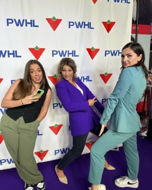 Tessa Bonhomme Instagram - September 18, 2023 was a long time coming…but man was it worth the wait. 
.
It was a special feeling in Barbara Frum Atrium today.  Everyone came together.  All the television networks shared their talent, simultaneously aired the draft so all Canadians could watch, and knew that today was a MASSIVE day in women’s hockey (and sport) history and did it up to the nines. 
.
I felt a lot of love in that room, I wanted to hug everyone. I couldn’t stop smiling and haven’t stopped since I woke up this morning.
.
What a great freaking day.  I’m crying writing this (while smiling). This is just the best.  I don’t have the words, I just have all the feelings right now.
.
Shout out to everyone who made it happen, @jaynahefford I’m looking at you ♥️ The players who stayed committed, THANK YOU
.
Can’t forget my girl @alicia.nikole thanks for stepping up and doing my makeup along with many others at the draft. Thank you for making every side my good side, because we all know I didn’t wake up looking like that 😘