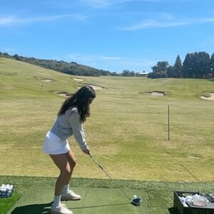 Tessa Brooks Instagram - Love a golf day with @jimmychoo @malbongolf ⛳️