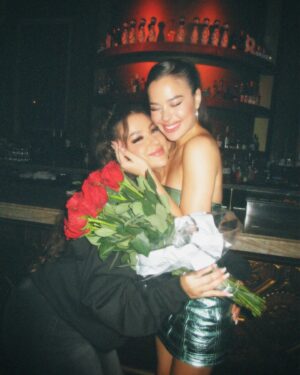 Tessa Brooks Instagram - best birthday yet 🫶 thank you all for the bday wishes and thank you to the best friends and @casamigos for making it so special 🥰 and @fwrd for the super cute dress 💃