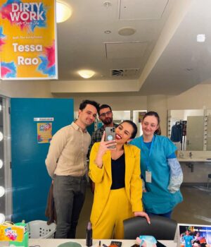 Tessa Rao Instagram - Still pinching myself to have performed on this stage, with a company I’ve admired for so long, alongside such a talented, supportive team. And don’t get me started on that mustard suit 🫠 Grateful beyond words - Bring on tour 😎✈️