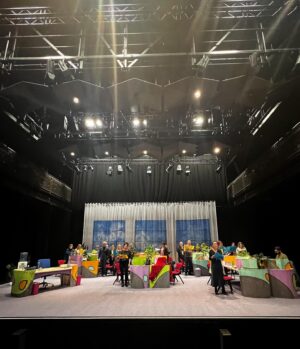 Tessa Rao Instagram - Still pinching myself to have performed on this stage, with a company I’ve admired for so long, alongside such a talented, supportive team. And don’t get me started on that mustard suit 🫠 Grateful beyond words - Bring on tour 😎✈️