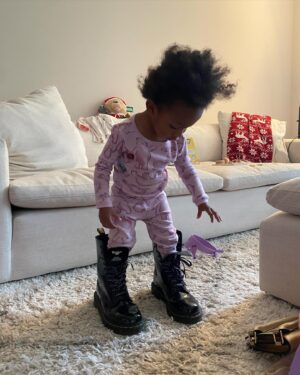 Tetona Jackson Instagram - My little mini. HOW?! I feel like I blinked and you’re already 3. Thank you for being my best friend. Thank you for allowing me to experience life through your eyes. Thank you for choosing me to be your mommy. Happy golden birthday my love. I love you to the moon and back #333