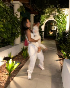 Tetona Jackson Instagram - My little mini. HOW?! I feel like I blinked and you’re already 3. Thank you for being my best friend. Thank you for allowing me to experience life through your eyes. Thank you for choosing me to be your mommy. Happy golden birthday my love. I love you to the moon and back #333