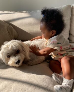 Tetona Jackson Instagram - My little mini. HOW?! I feel like I blinked and you’re already 3. Thank you for being my best friend. Thank you for allowing me to experience life through your eyes. Thank you for choosing me to be your mommy. Happy golden birthday my love. I love you to the moon and back #333