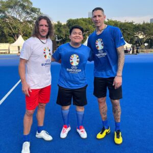 Teuku Rizky Muhammad Instagram - Serba-serbi main bola kocak tak terduga kemarin sore 🤍