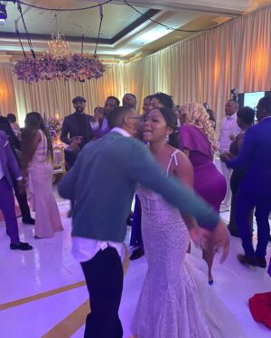Tevin Campbell Instagram - Me and Mrs. Lewis. Congratulations @naturi4real!! Congratulations Mr. Lewis!!! Many of you may not know this but Naturi and I were on Broadway playing siblings in the show Hairspray years ago. Love this talented young lady so much and so happy for her!!!! #iloveweddings #canwegetmarried #toomuchwine2nite #goodtimes